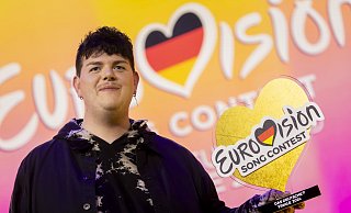 Als Gewinner des deutschen ESC-Vorentscheids vertritt Isaak Deutschland beim ESC 2024 in Malmö. - Christoph Soeder/dpa