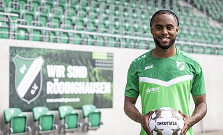 Neu beim SV Rödinghausen: Dominique Ndure. - SV Rödinghausen