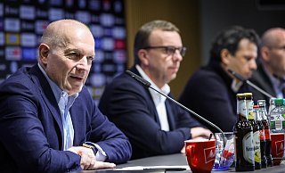 Präsident Rainer Schütte (v. l.) und der nun alleinige Geschäftsführer Christoph Wortmann sind bei der Nachfolgersuche Samir Arabis gefragt. - Sarah Jonek