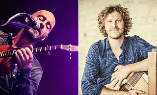 Der Paderborner Singer-Songwriter Matthias Lüke (r.) macht den Auftakt für die Picknickkonzerte zu Libori light. Jon Flemming Olsson spielt am Montag. - Johnny Jonson/Matthias Lüke