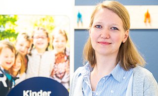 Der Kinderschutzbund Herford sucht Familienpatinnen und Paten. Sarah Kunze koordiniert das Projekt und ist Ansprechpartnerin für Interessierte. - Ralf Bittner