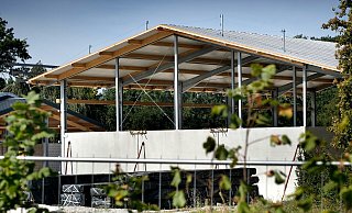 Weiterhin stillgelegt: Die Baustelle der SL Riding Ranch an der Brockhagener Straße kurz hinter Isselhorst.
