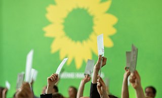 Die grüne Agenda steht Kopf. Die um eine Antwort selten verlegene Parteichefin Ricarda Lang deutet die Lage freilich anders. - (c) Copyright 2019, dpa (www.dpa.de). Alle Rechte vorbehalten