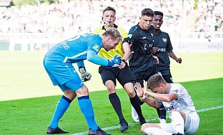 Emotionen sind garantiert, wenn der SV Rödinghausen und Preußen Münster am Mittwoch aufeinandertreffen. - Noah Wedel