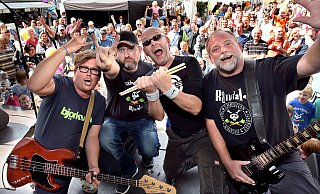 Die Kinder-Rockband Randale ist ein gern gesehener Gast auf dem Heeper Ting. Auch diesmal wieder. - BARBARA FRANKE