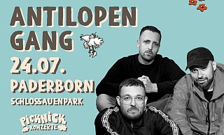 Mit einem Picknickkonzert mit der Antilopen Gang will der Paderborner AStA das studentische Kulturleben wiederbeleben. - AStA Uni Paderborn