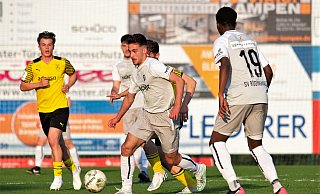 Florent Berisha wurde in Rödinghausen ausgebildet, jetzt wechselt er zum SC Herford. - Joel Beinke