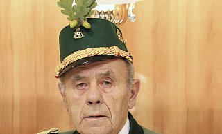 Konrad Striewe prägte mit seinem Einsatz das Schützenwesen in Schwaney. - Schützen Schwaney