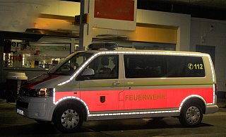 Rund 80 Kilometer legte der mutmaßliche Dieb mit dem Mannschaftstransportfahrzeug der Feuerwehr in der Nacht zurück. - Kreispolizei