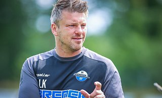 SCP-Coach Lukas Kwasniok stand am Ostermontag im Zweitliga-Doppelpass auf Sport1 Rede und Antwort. - Sarah Jonek