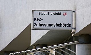 Aktuell funktioniert die Anmeldung bei der Zulassungsstelle in Bielefeld wieder. - Kurt Ehmke