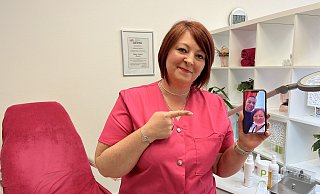 Fußpflegerin Katharina Gensch hat im Parkhotel in Bad Lippspringe unter anderem Kylian Mbappé behandelt. - Jan Husmann