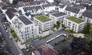 Das geplante Neubauquartier Querweg des Spar- und Bauvereins Paderborn ist von der Landesregierung als „KlimaQuartier.NRW“ ausgezeichnet worden. - RSK Architekten