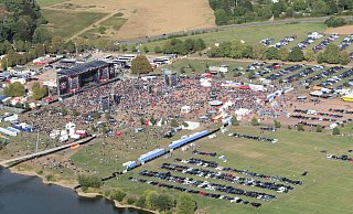 Bei dem Konzert werden etwa 40.000 Besucher erwartet. - Stadt Minden