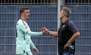 Der Abschied von Max Kruse vom SC Paderborn ist perfekt. Der Verein vermeldet die Vertragsauslösung mit dem Ex-Nationalspieler. (Archivbild) - dpa/David Inderlied