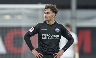 SCP-Neuzugang Aaron Zehnter hätte am Sonntag kurz nach seiner Einwechslung das 1:1 gegen Fürth erzielen können, doch sein Schuss landete am Innenpfosten. - picture alliance/dpa