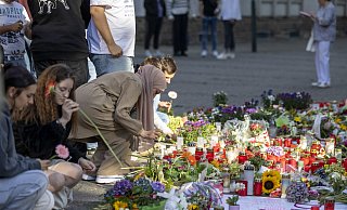 Bei einer Messerattacke auf der 650-Jahr-Feier der Stadt Solingen am 23. August hatte es drei Todesopfer und Verletzte gegeben. - Thomas Banneyer