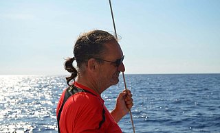 Christian Cloer rettet Flüchtlinge auf dem Mittelmeer vorm Ertrinken. - Privat