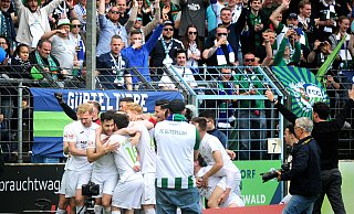 Der FC Gütersloh machte in der vergangenen Spielzeit den Aufstieg in die Fußball-Regionalliga perfekt. - Andreas Fruecht