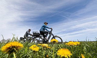 Einzelpersonen und Gruppen können bald wieder Fahrrad-Kilometer für die Stadt Spenge sammeln. - dpa