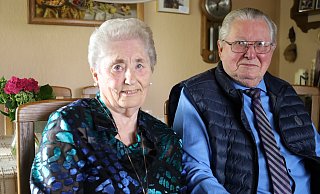 Bernadine und Heinrich Bathe blicken heute auf 65 Ehejahre zurück. - Regina Brucksch