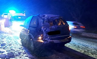 Unfall in Vlotho. - Feuerwehr Vlotho