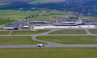 Der Flughafen Paderborn/Lippstadt ist seit der Corona-Flaute auf Wachstumskurs und legte zuletzt sogar stärker zu als der deutsche Branchenschnitt. - Jens Reddeker