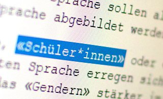 Die CDU in Thüringen will das Gendern mit Sonderzeichen in staatlichen Stellen verbieten. - dpa