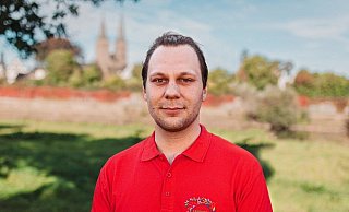 Für Paul Seydell ist vor allem die Zeit vor der Landesgartenschau arbeitsintensiv: Der 26-Jährige betreut als Bauherrenvertreter alle Bauprojekte. - Claudia Warneke
