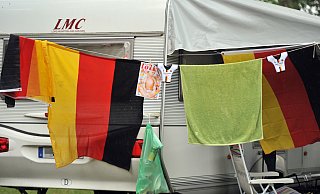 In NRW bieten Städte zur EM Campingmöglichkeiten für Fußballfans. - Andreas Gebert