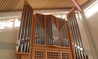 Die Michaelsorgel in der früheren Michaelskirche des 2. Pfarrbezirks der evangelischen Martins-Kirchengemeinde ist jetzt verkauft worden. - Ev. Martinskirchengemeinde