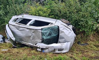Die Unfallursache ist bisher noch unbekannt. - Freiwillige Feuerwehr Borchen