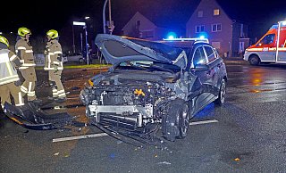 Bei dem Zusammenstoß wurden drei Menschen verletzt, darunter ein Kleinkind. - Ralph Meyer