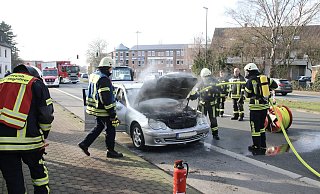 Die Feuerwehr war vor Ort nur noch mit Nachlöscharbeiten beschäftigt. - Thorsten Heß
