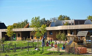 Die Kita Spatzennest zeichnet sich nicht nur durch ihre Architektur aus. - NN