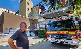 Schock nach den Brand im Filmarchiv von Frank Becker. Der Schaden ist immens. Die Brandursache ist kein technischer Defekt. - Andreas Zobe