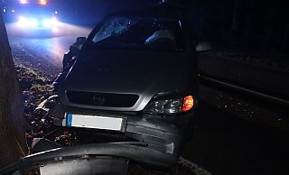 Der Unfall hat sich auf der Bäderstraße ereignet. - Polizei Herford