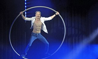 Der durchtrainierte Künstler Benedikt war ein Hingucker am "Tag des Eherenamtes" 2018. Nun überlegt die Politik, wie sie Ehrenamtliche für ihr Engagement außerdem noch würdigen kann. - Waltraud Leskovsek