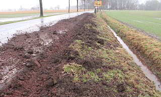 Die Polizei sucht nach dem Verursacher des Unfall an der Twiehauser Straße. Foto: Polizei Minden-Lübbecke - Polizei Minden-Lübbecke