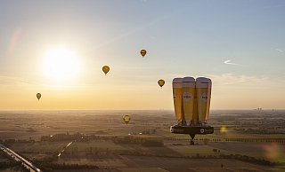 Zahlreiche Heißluftballons werden bei der Montgolfiade gen Himmel steigen, auch am Flughafen Paderborn/Lippstadt. - Hubertus Struchholz Fotografie