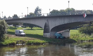 Die Bauarbeiten an der Weserbrücke in Höxter sollen noch dieses Jahr beginnen. - Alexander Graßhoff