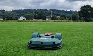 Mähroboter helfen vielerorts bei der Rasenpflege. Es ist allerdings Vorsicht geboten. - Uwe Pollmeier