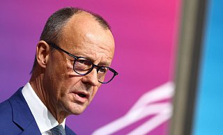Die persönlichen Umfragewerte für Friedrich Merz sind ausbaufähig. - LISI NIESNER