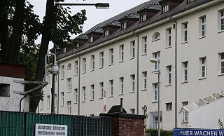 Die Notunterkunft für Geflüchtete auf dem Dempsey-Gelände bereitet der CDU in Schloß Neuhaus weiterhin Sorgen. (Archivbild) - David Knapp