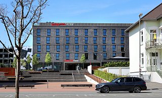 Es tut sich was: Das Intercity-Hotel im Marta-Viertel wird jetzt möbliert. - Frank-Michael Kiel-Steinkamp