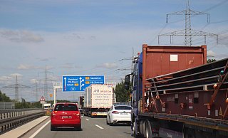 Auf der A33 gehen die Arbeiten in der kommenden Woche auf der Richtungsfahrbahn Bielefeld weiter. - Björn Kenter