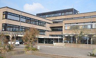 Gefiert wird in der Aula und auf dem Schulhof des Widukind-Gymnasiums. - Mareike Patock