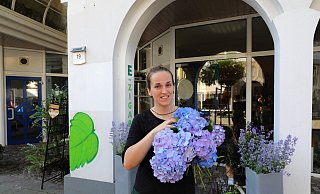"Fräulein Wunderblume" Daniela Hilse ist an der Radewiger Straße in ein größeres Geschäft gezogen. - Frank-Michael Kiel-Steinkamp
