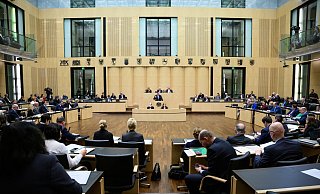 In der Sondersitzung der Mitglieder des Bundesrats erhielt der Gesetzesentwurf für das Bürgergeld nicht die erforderliche Mehrheit. - Bernd Von Jutrczenka/dpa