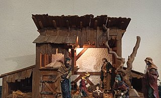 Das größte Modell der Ausstellung misst etwa ein Meter mal 90 Zentimeter. - Sven Hauhart